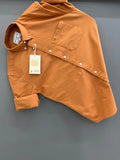 Full Sleeve Shirt Oxford Cotton Orange