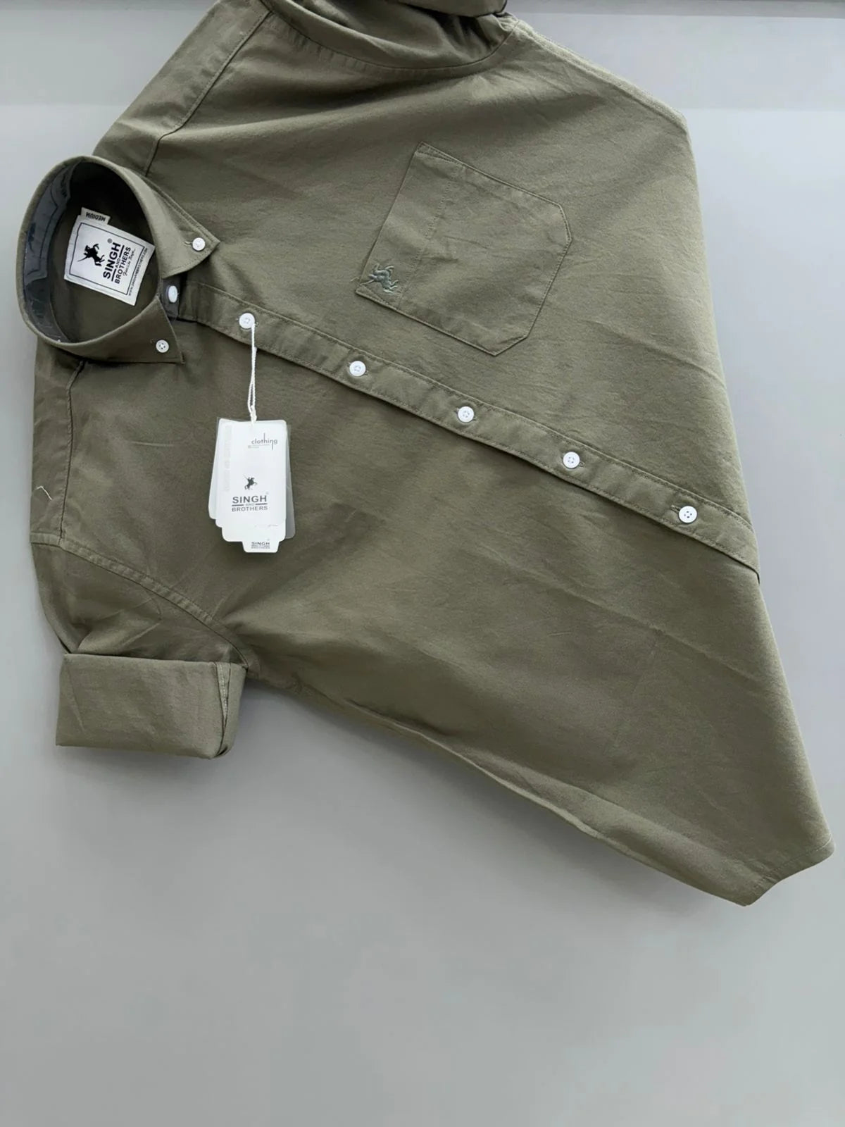 Oxford Cotton shirt - Mint Green