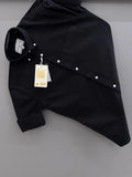 Full Sleeve Shirt Oxford Cotton Black